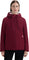 Hunter Veste imperméable courte en toile Blake - Femme - Cranberry