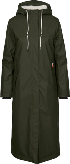 Hunter Manteau de pluie caoutchouté et rembourré long Sammy - Femme