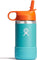 Hydro Flask Bouteille à large goulot avec couvercle à paille et manchons 355mL - Enfant - Seaspray
