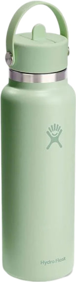 Hydro Flask Bouteille d'eau à large goulot avec bouchon à paille Flex 40 oz