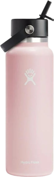 Hydro Flask Bouteille d'eau à large goulot avec bouchon à paille Flex 1.18L