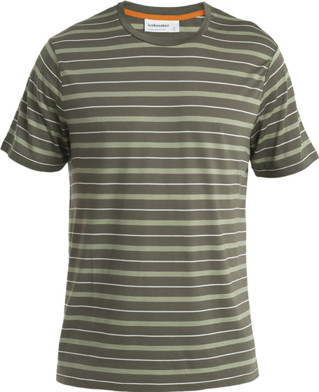 icebreaker T-shirt à manches courtes Wave Stripe - Homme
