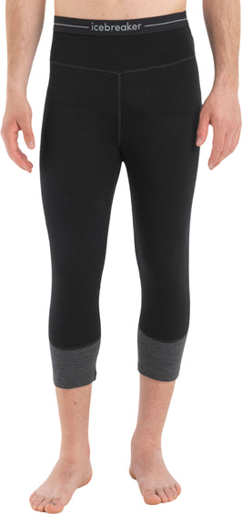 icebreaker Legging thermique 3/4 en mérinos 200 ZoneKnit - Homme