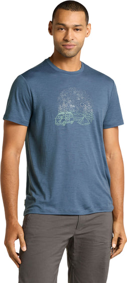 icebreaker T-shirt à manches courtes en mérinos 150 Tech Lite III Van Camp - Homme