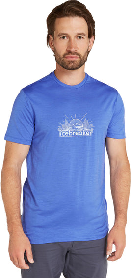 icebreaker T-shirt à manches courtes IB Grown Naturally Merino 150 Tech Lite III - Homme