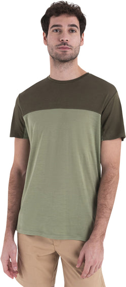 icebreaker T-shirt à couleurs contrastantes en laine mérinos 125 Cool-Lite Sphere III - Homme