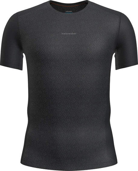 icebreaker T-shirt à manches courtes en mélange de mérinos 75 Cool-Lite Featherlight - Homme