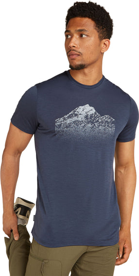 icebreaker T-shirt à manches courtes en mérinos 150 Tech Lite Rising Light - Homme