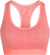 icebreaker Soutien-gorge à dos nageur en mélange de mérinos 125 ZoneKnit - Femme - Acid Pink