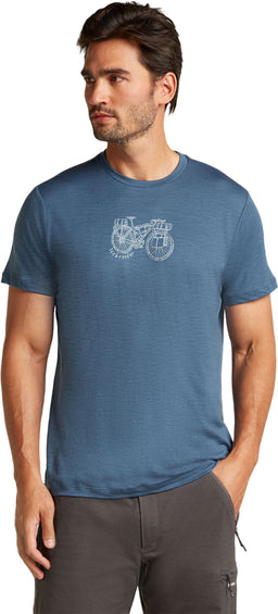 icebreaker T-shirt à manches courtes en mérinos 150 Tech Lite Adventure Ride - Homme