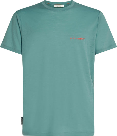 icebreaker T-shirt à manches courtes en mérinos 150 Tech Lite IB Wordmark - Homme