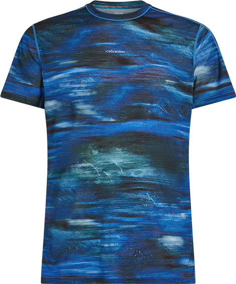 icebreaker T-shirt à manches courtes en mélange de mérinos 125 Cool-Lite Speed Fusion - Homme