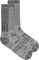 icebreaker Chaussettes mi-mollet en mérinos Mountaineer Hike+ - Homme - Jet Heather - Black