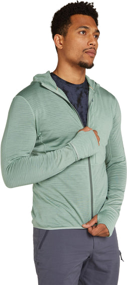 icebreaker Men Merino 200 Realfleece™ Descender Long Sleeve Zip Hoodie