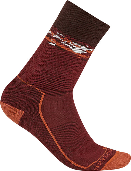 icebreaker Chaussettes de randonnée Hike+ Meidum Crew Sedimentary - Homme