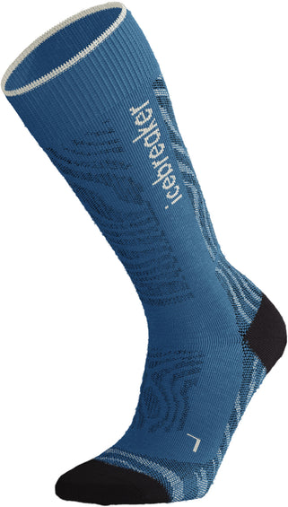 icebreaker Chaussettes sous-genou moyennes en mélange de mérinos Ski+ Protect Our Winters - Homme