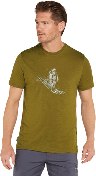 icebreaker T-shirt 150 Tech Lite en Mérinos, Skiing Yeti - Homme