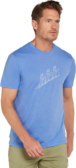 icebreaker T-shirt 150 Tech Lite en mérinos Natural Ski Tour - Homme