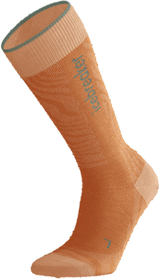 icebreaker Chaussettes en mérinos Ski+ Light Over The Calf Mountain Contour - Femme