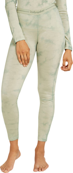 icebreaker Legging thermique en mérinos 200 Oasis Cloud Dye - Femme