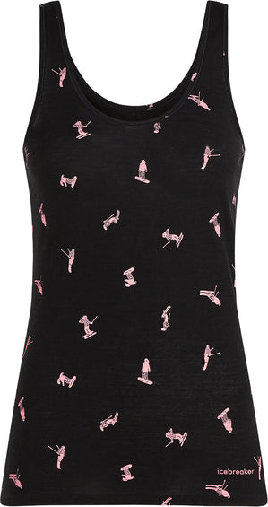 icebreaker Camisole en mérinos 150 Siren Snow Day - Femme