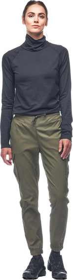 Indyeva Haut couche de base à manches longues et col roulé Riga ll - Femme