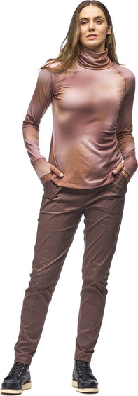 Indyeva Couche de base pour le haut à manches longues et col roulé Riga II - Femme