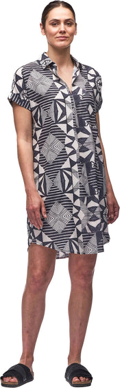 Indyeva Robe chemise à manches courtes longueur genou Frivol - Femme