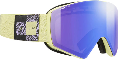 Julbo Lunettes de ski Razor Edge - Verres Reactiv 1-3 High Contrast
