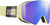 Julbo Lunettes de ski Razor Edge - Verres Reactiv 1-3 High Contrast - Yellow - Black