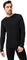 Kombi Chandail à col rond MerinoMIX ACTIVE – Homme - Black