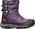 Keen Bottes d'hiver imperméables Puffrider - Grand enfant - Black Plum - Daiquiri Green