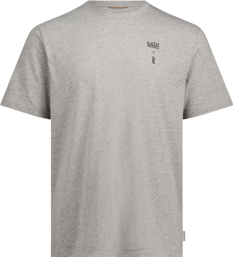 Kathmandu T-shirt en coton biologique O.Smither Lines - Homme