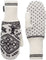 Kari Traa Mitaines en tricot Saga - Femme - Off White - Natural White