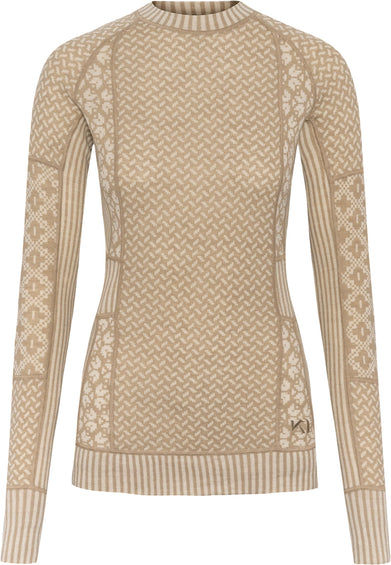 Kari Traa Couche de base pour le haut à manches longues Smekker - Femme