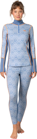 Kari Traa Couche de base pour le haut à demi-glissière Anna - Femme