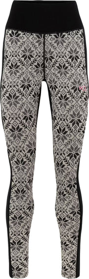 Kari Traa Pantalon couche de base taille haute Anna - Femme