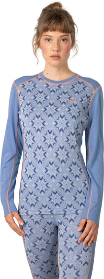 Kari Traa Couche de base pour le haut à manches longues Iselin - Femme