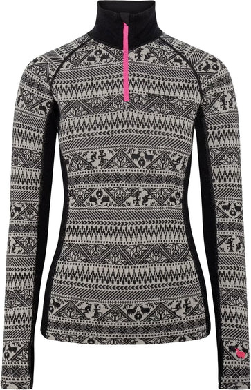 Kari Traa Couche de base pour le haut à demi-glissière Tale - Femme
