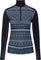 Kari Traa Couche de base pour le haut à demi-glissière Live - Femme - Royal