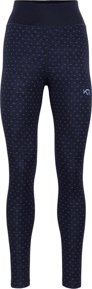 Kari Traa Pantalon taille haute couche de base Vilma - Femme