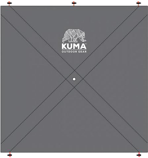 Kuma Outdoor Gear Panneaux d’intimité pour abri de jardin Bear Den 6 pi 6 po