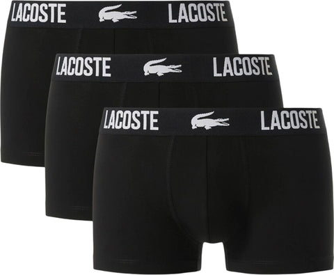 Lacoste Boxeur court paquet de 3 en coton extensible - Homme