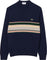 Lacoste Chandail à rayures French Made - Homme - Marine - Sinople Farine