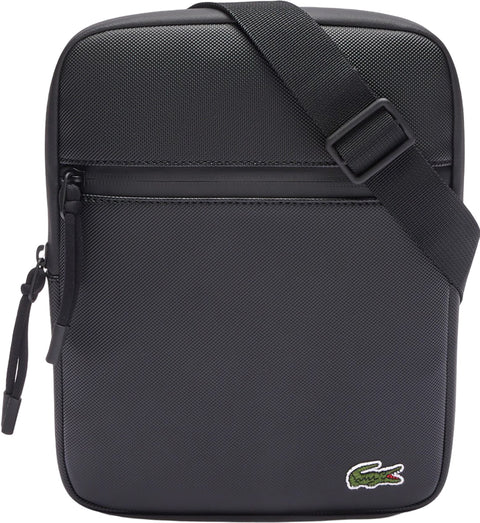 Lacoste Sac à bandoulière LCST Medium Zip-Up Petit Piqué - Homme