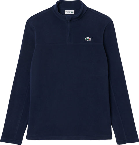 Lacoste Haut de golf en polaire à demi-glissière - Homme