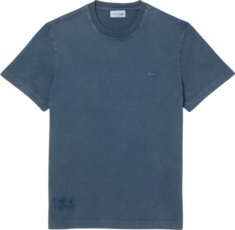 Lacoste T-shirt en jersey épais effet délavé - Homme
