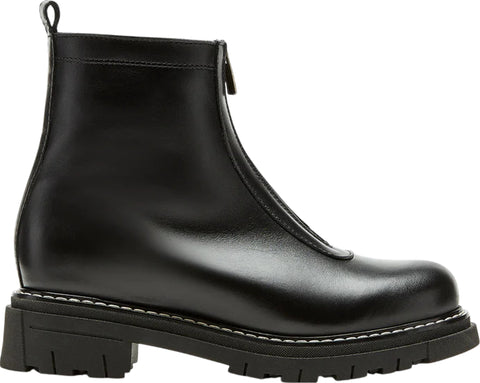 La Canadienne Bottillon Delta en cuir CITY DRY doublé en Mouton - Femme