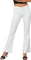 Lola Jeans Jean évasé à taille haute Alice - Femme - White