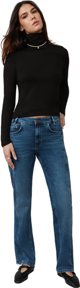 Lola Jeans Jean à jambe droite et taille mi-haute Jasper - Femme